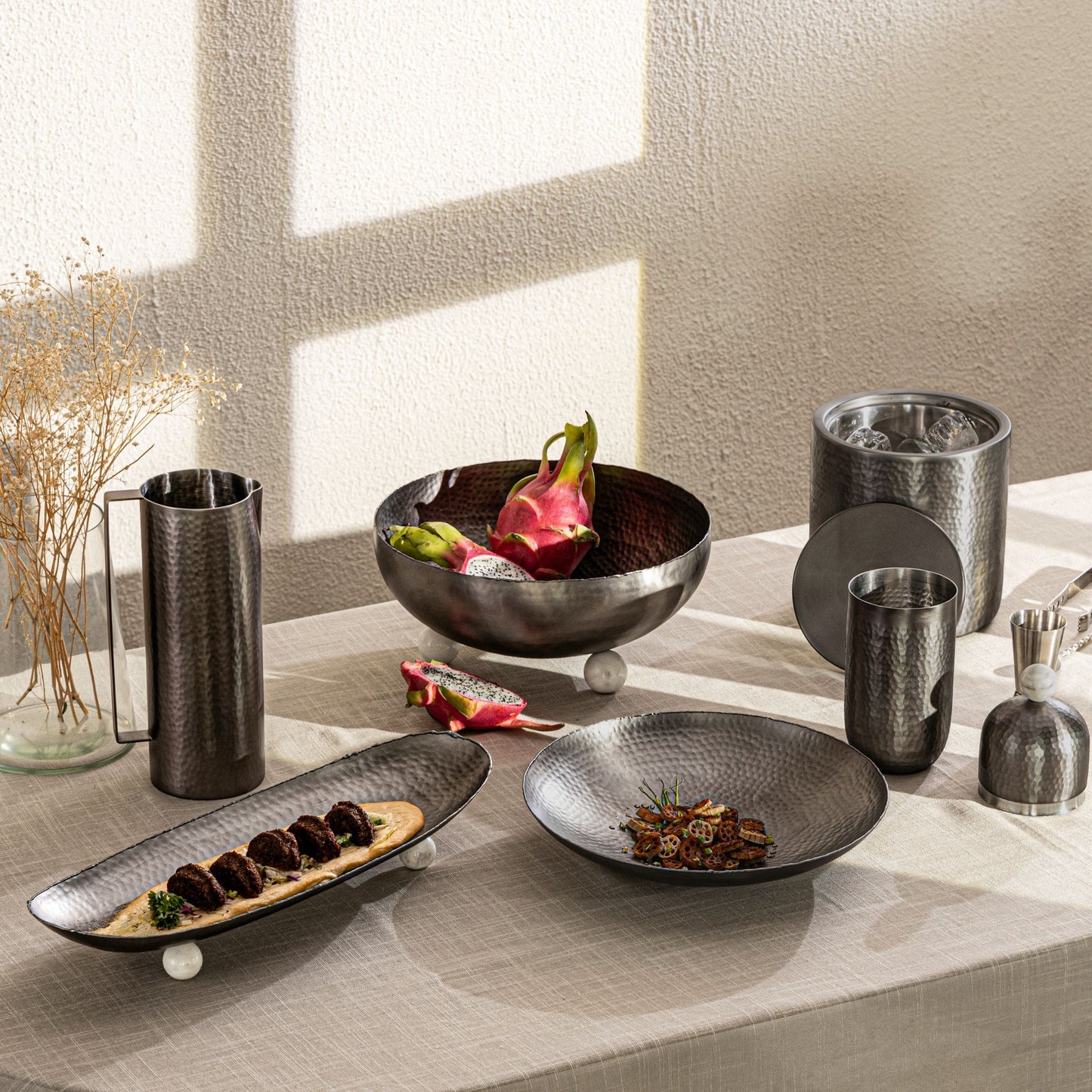 Eneziy Artisan Gunmetal Cocktail Shaker