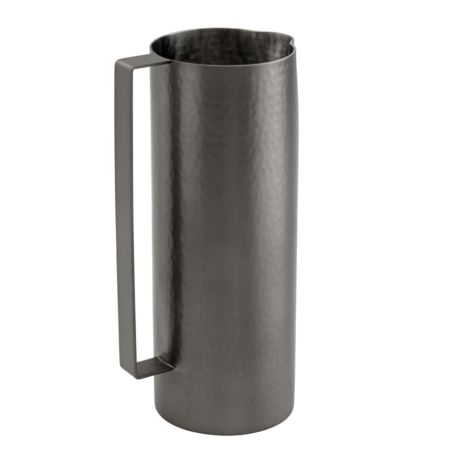 Eneziy Forged Gunmetal Beverage Pitcher