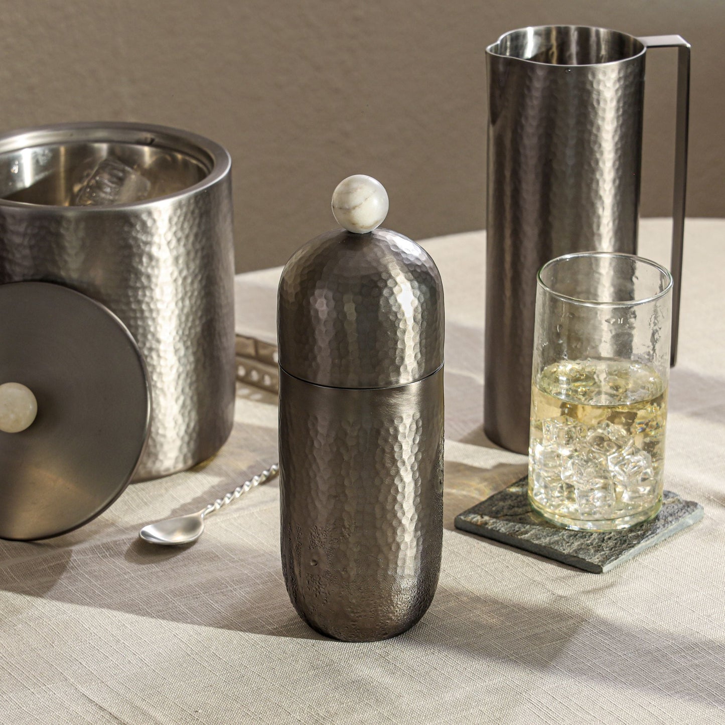 Eneziy Artisan Gunmetal Cocktail Shaker