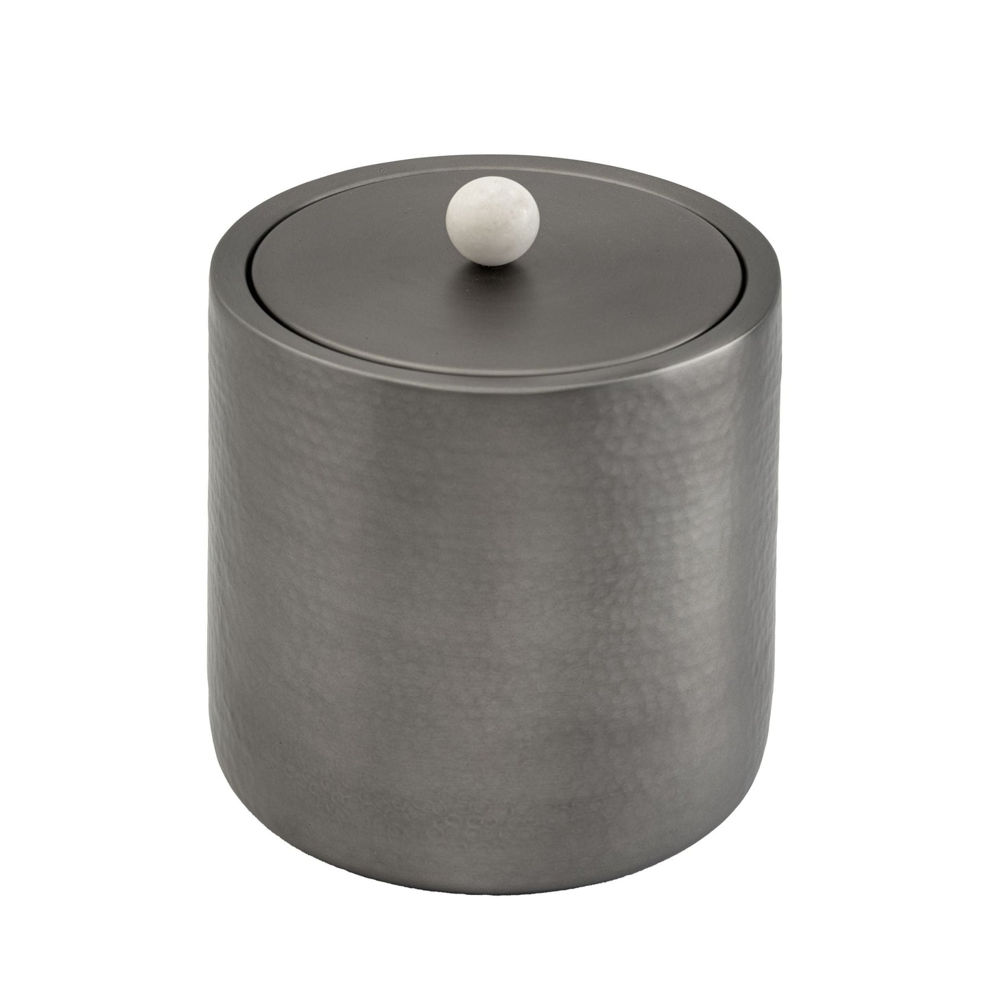 Eneziy Heavy-Gauge Gunmetal Ice Bucket