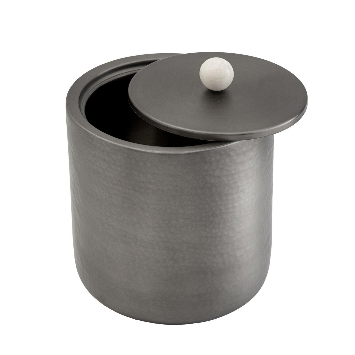 Eneziy Heavy-Gauge Gunmetal Ice Bucket